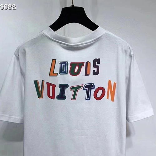 LOUIS VUITTON NBAフロントアンドバックプリントTシャツ Louis Vuitton